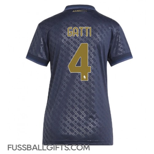 Juventus Federico Gatti #4 Fußballbekleidung 3rd trikot Damen 2024-25 Kurzarm